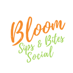 The Bloom Sips and Bites Social 2026 - logo